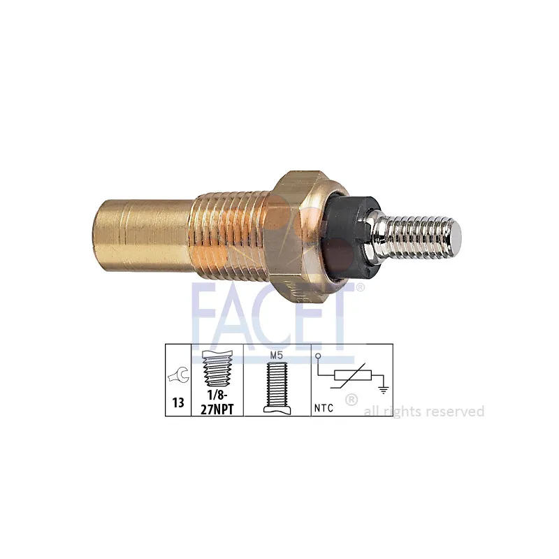 Sonde de température, liquide de refroidissement FACET 7.3124