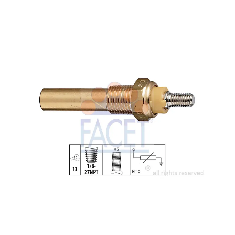 Sonde de température, liquide de refroidissement FACET 7.3135