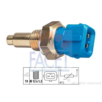 Sonde de température, liquide de refroidissement FACET 7.3143