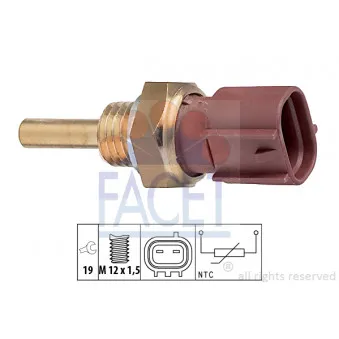 Sonde de température, liquide de refroidissement FACET 7.3213