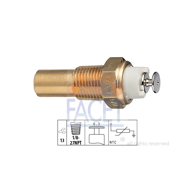 Sonde de température, liquide de refroidissement FACET 7.3235