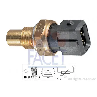 Sonde de température, liquide de refroidissement FACET 7.3270