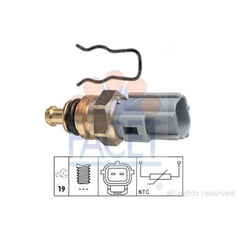 Sonde de température, liquide de refroidissement FACET 7.3285