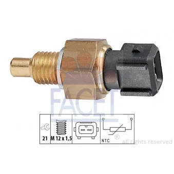 Sonde de température, liquide de refroidissement FACET 7.3303