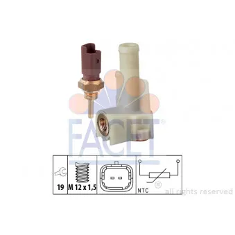 Sonde de température, liquide de refroidissement FACET 7.3326K