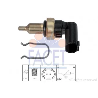 Sonde de température, liquide de refroidissement FACET 7.3343