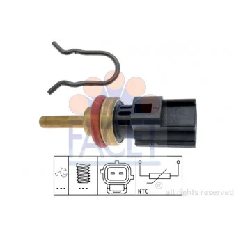 Sonde de température, liquide de refroidissement FACET 7.3346