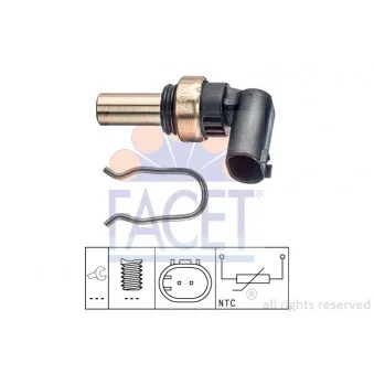 Sonde de température, liquide de refroidissement FACET 7.3387