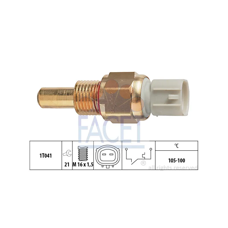Interrupteur de température, ventilateur de radiateur FACET 7.5275