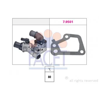 Thermostat d'eau FACET 7.8095