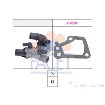 Thermostat d'eau FACET 7.8096