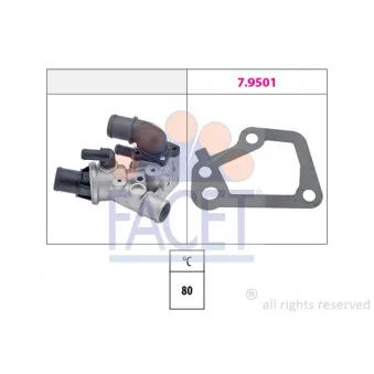 Thermostat d'eau FACET 7.8097
