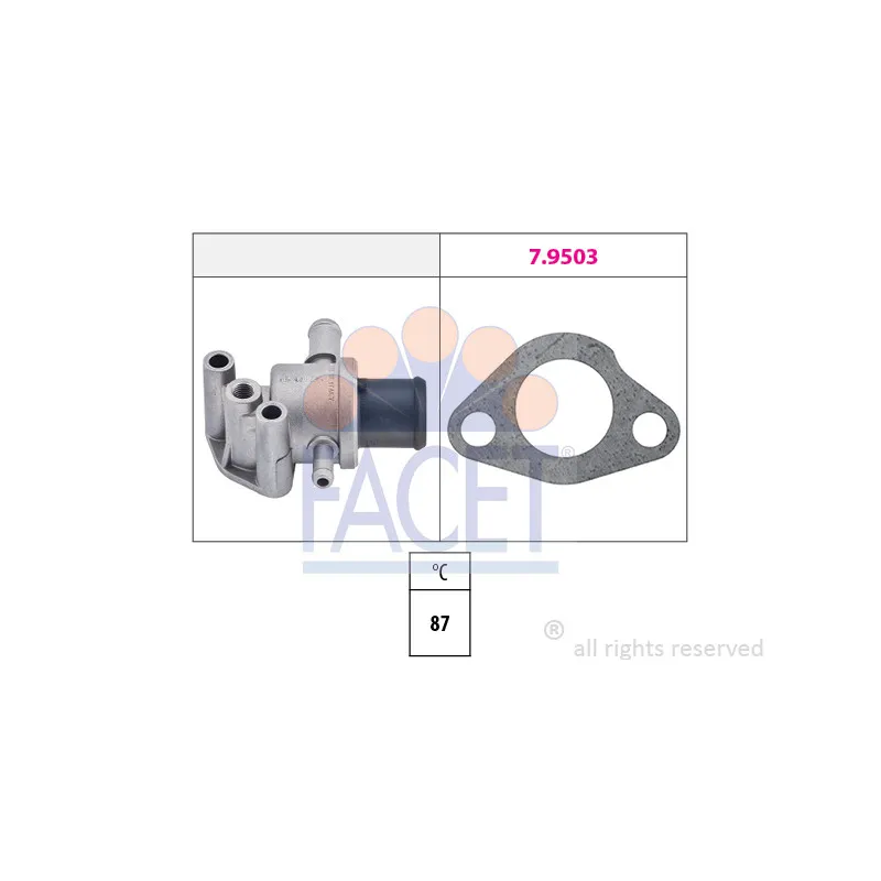 Thermostat d'eau FACET 7.8105