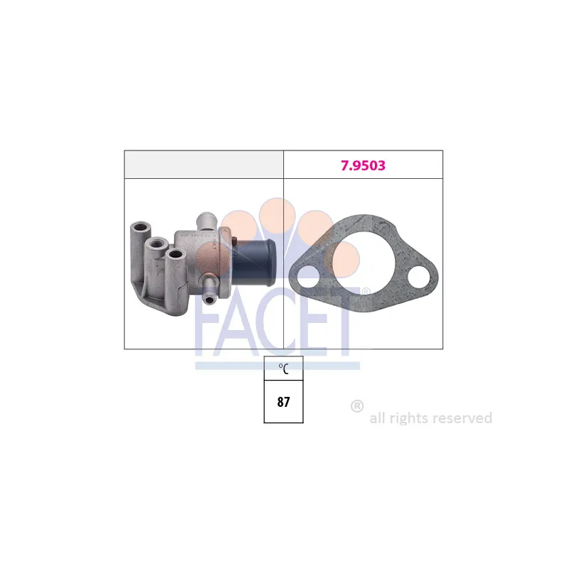 Thermostat d'eau FACET 7.8109