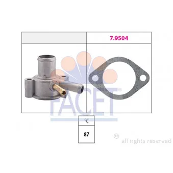 Thermostat d'eau FACET 7.8110