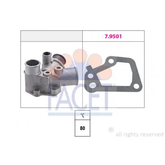 Thermostat d'eau FACET 7.8125