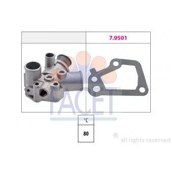 Thermostat d'eau FACET 7.8144