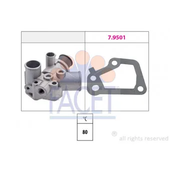 Thermostat d'eau FACET 7.8146