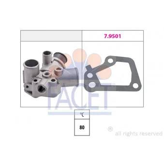 Thermostat d'eau FACET 7.8147
