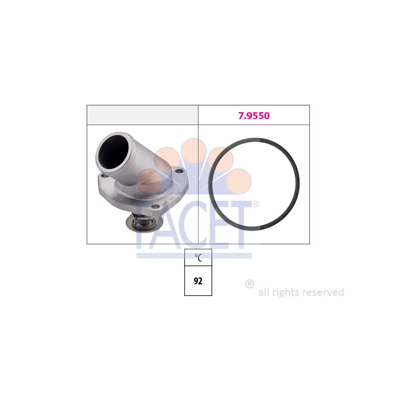 Thermostat d'eau FACET 7.8148