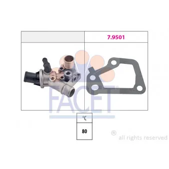 Thermostat d'eau FACET 7.8152