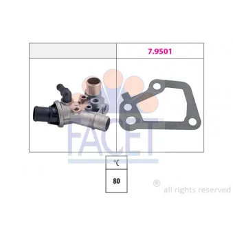 Thermostat d'eau FACET 7.8153