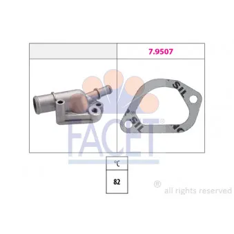 Thermostat d'eau FACET 7.8154