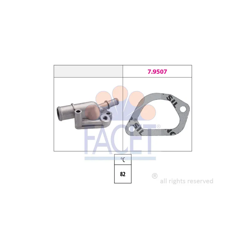 Thermostat d'eau FACET 7.8154