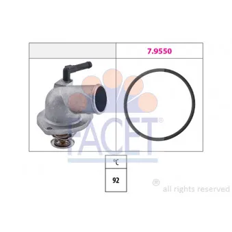 Thermostat d'eau FACET 7.8157