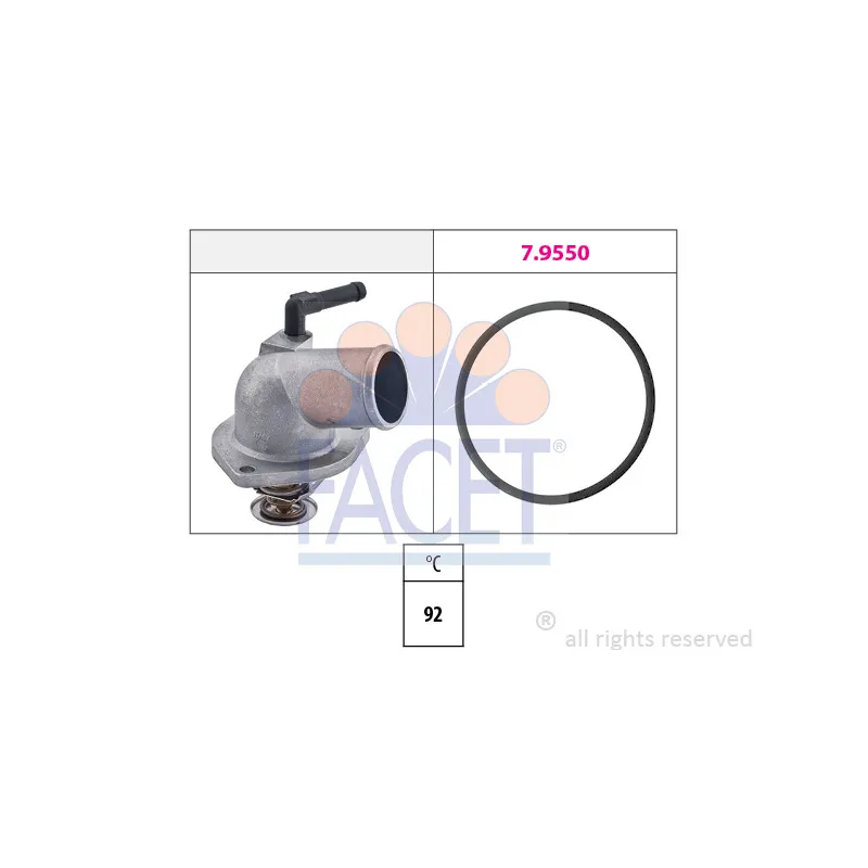 Thermostat d'eau FACET 7.8157