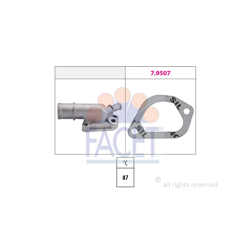 Thermostat d'eau FACET 7.8159