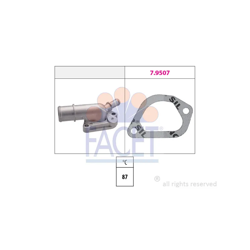 Thermostat d'eau FACET 7.8160