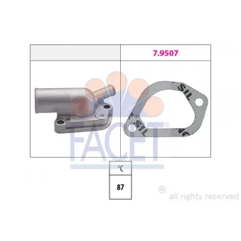 Thermostat d'eau FACET 7.8163