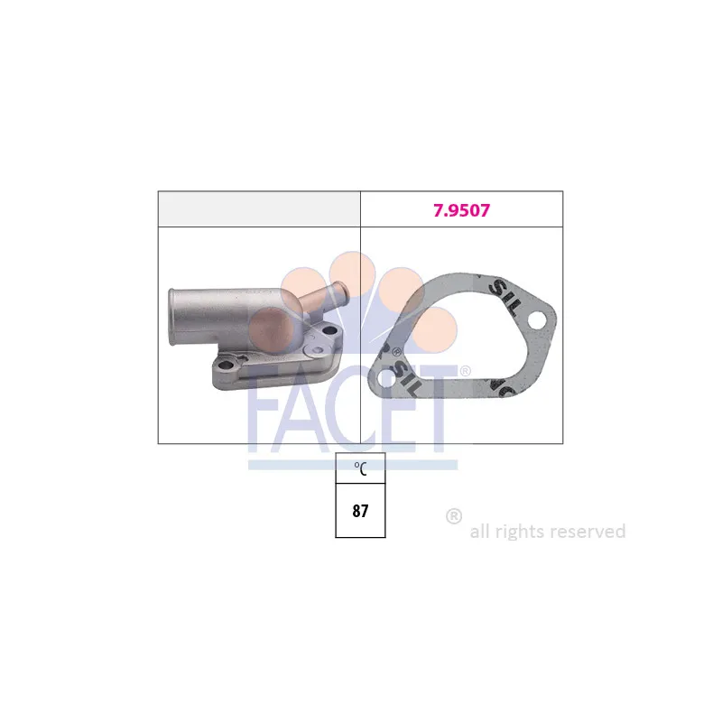 Thermostat d'eau FACET 7.8163