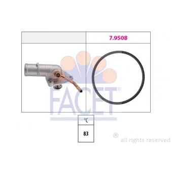 Thermostat d'eau FACET 7.8164
