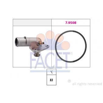 Thermostat d'eau FACET 7.8166