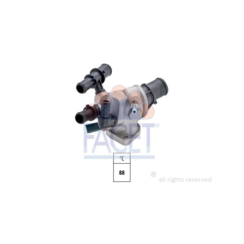 Thermostat d'eau FACET 7.8180