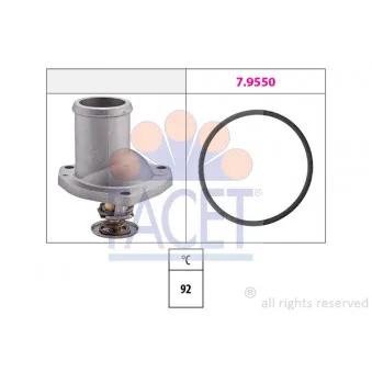 Thermostat d'eau FACET 7.8188