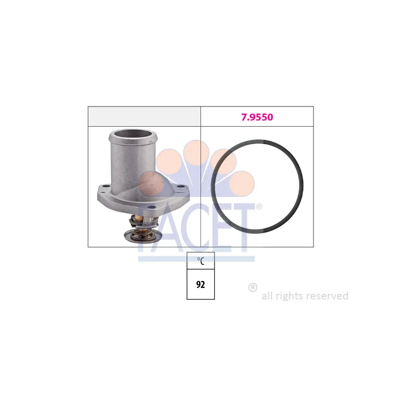 Thermostat d'eau FACET 7.8188