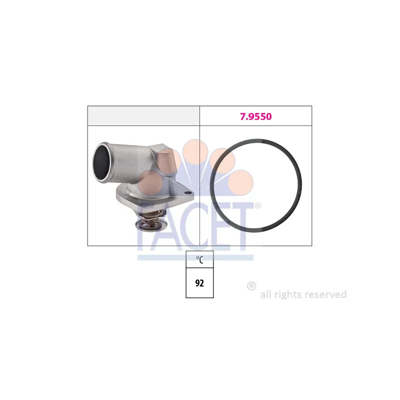 Thermostat d'eau FACET 7.8194