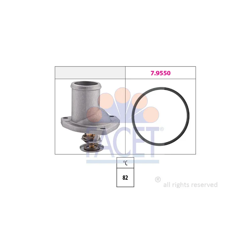 Thermostat d'eau FACET 7.8195