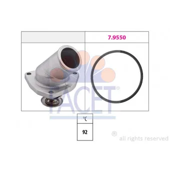 Thermostat d'eau FACET 7.8198