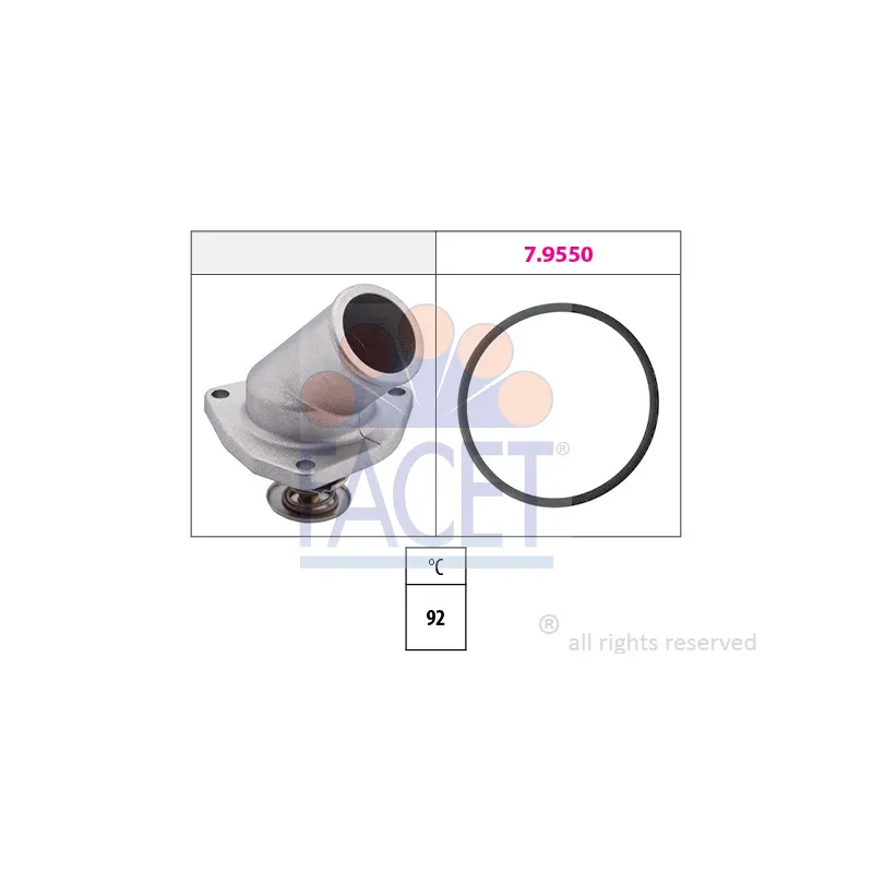 Thermostat d'eau FACET 7.8198