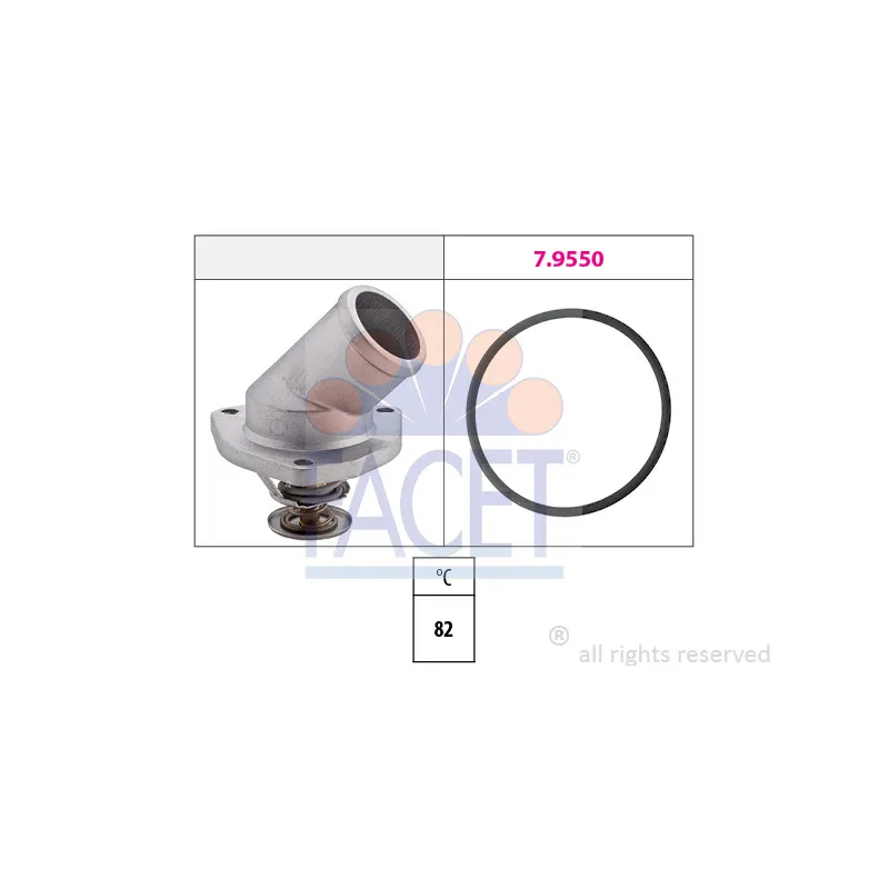 Thermostat d'eau FACET 7.8199