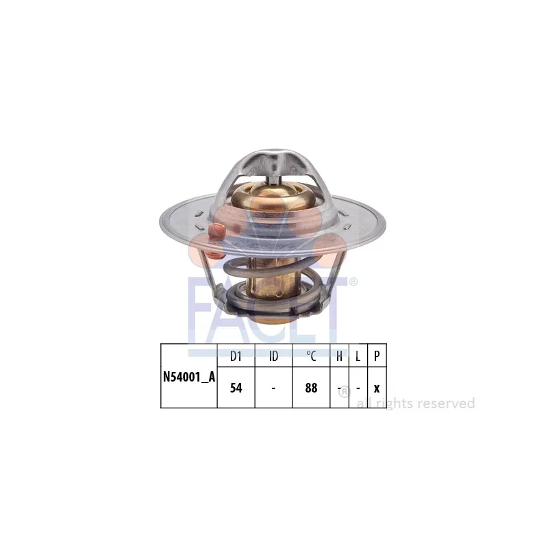Thermostat d'eau FACET 7.8202S