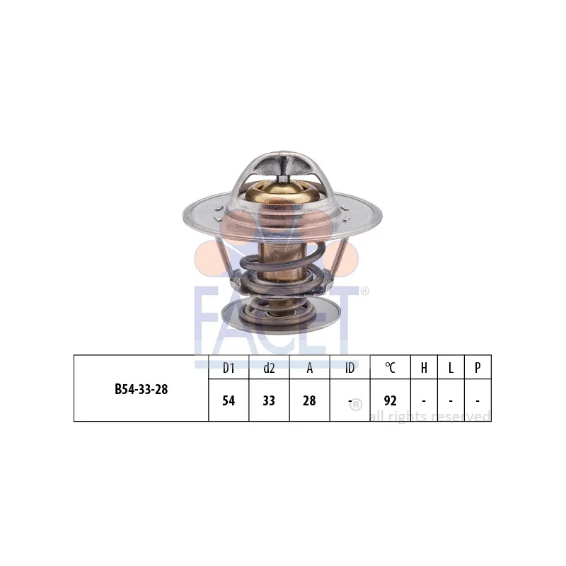 Thermostat d'eau FACET 7.8213S