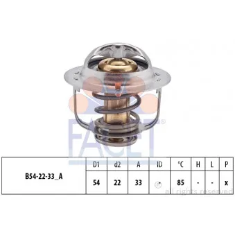 Thermostat d'eau FACET 7.8224S
