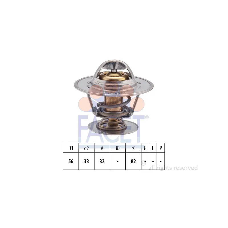 Thermostat d'eau FACET 7.8225S