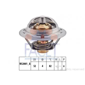 Thermostat d'eau FACET 7.8229S