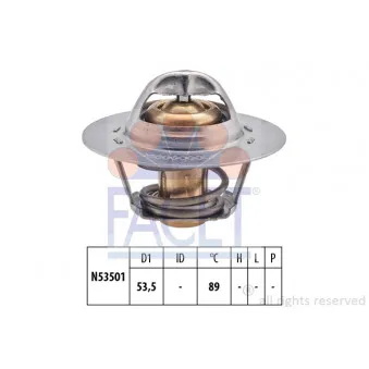 Thermostat d'eau FACET 7.8239S